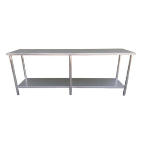 mesa de acero inoxidable de 1 nivel copiar