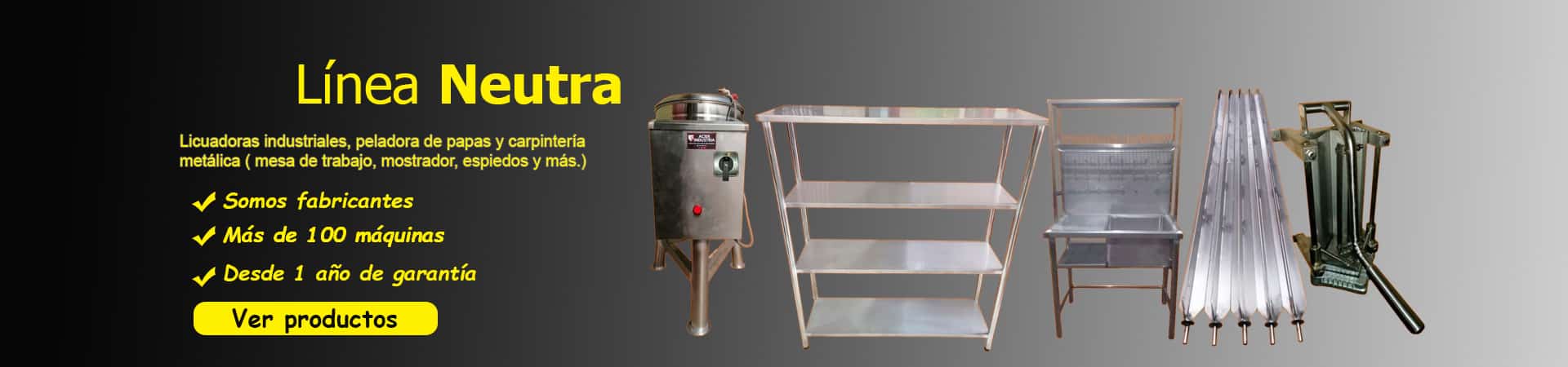 slider linea neutra por acier